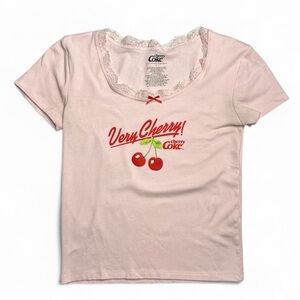 Cherry Coke Graphic T Shirt